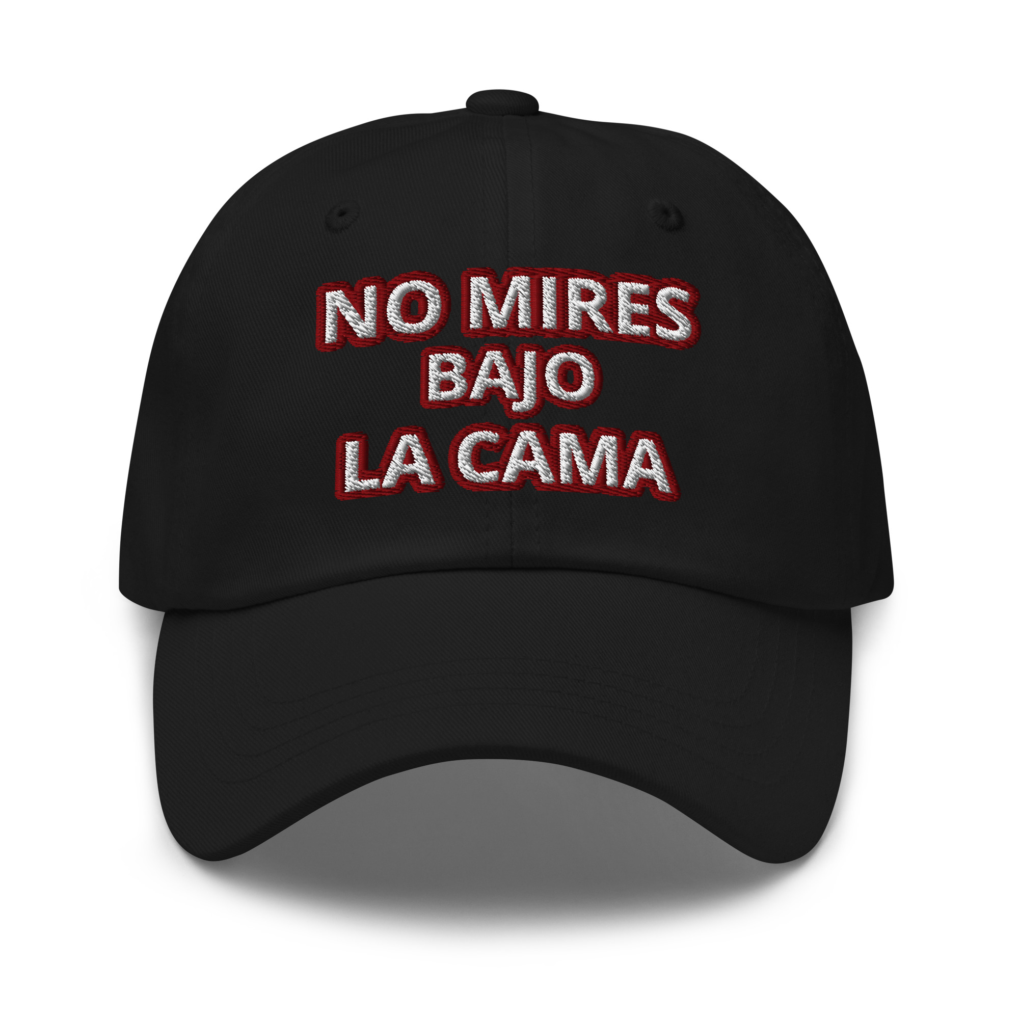 gorra no mires bajo la cama