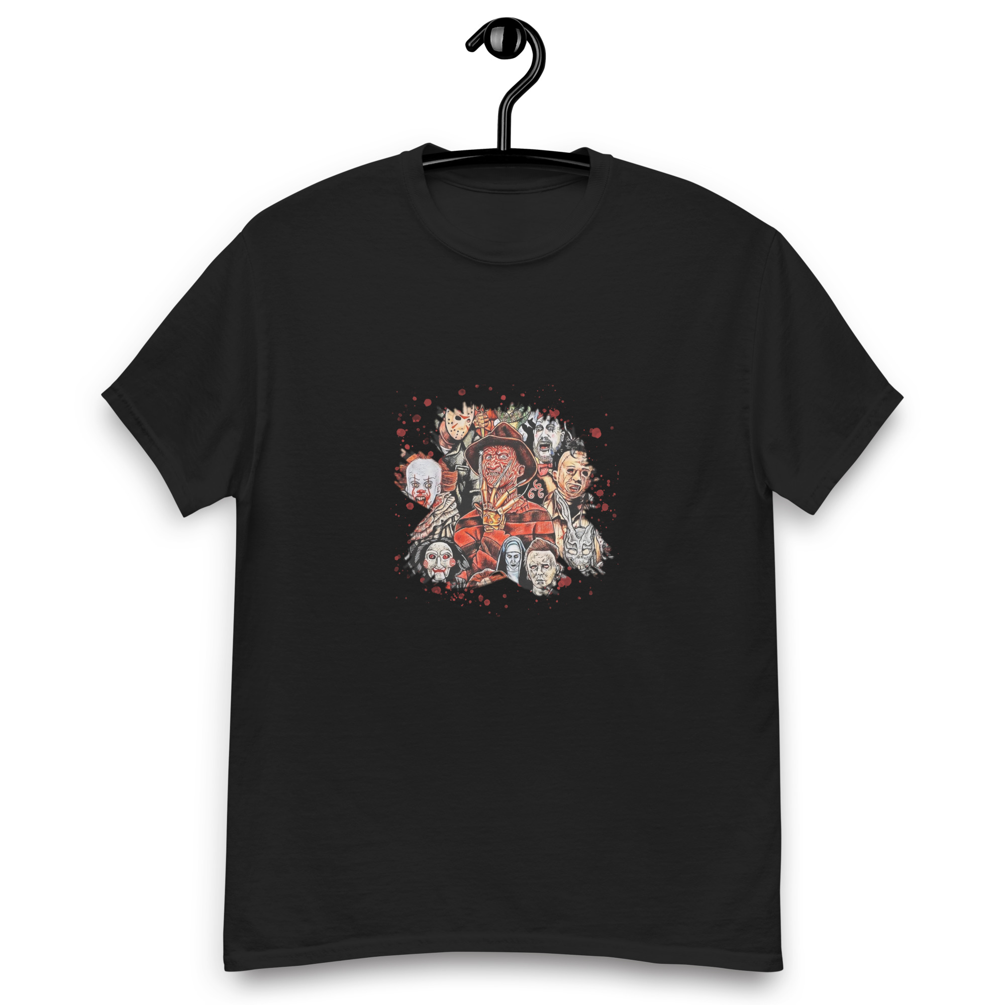 camiseta terror en el cine