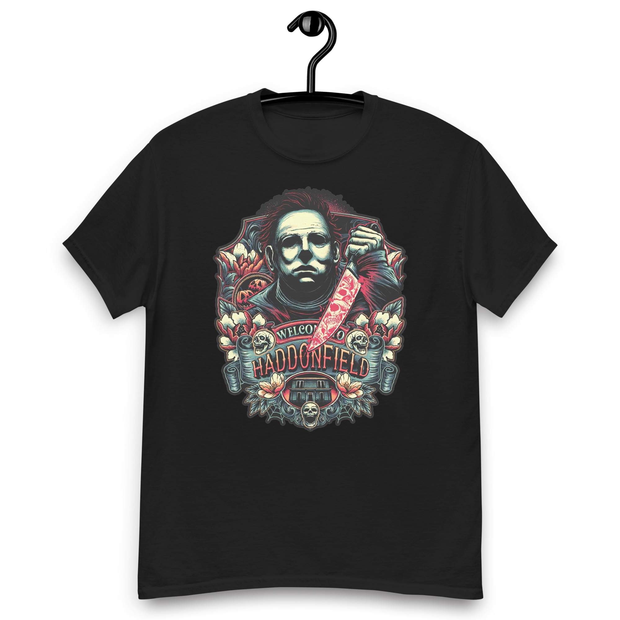 camiseta haddonfield