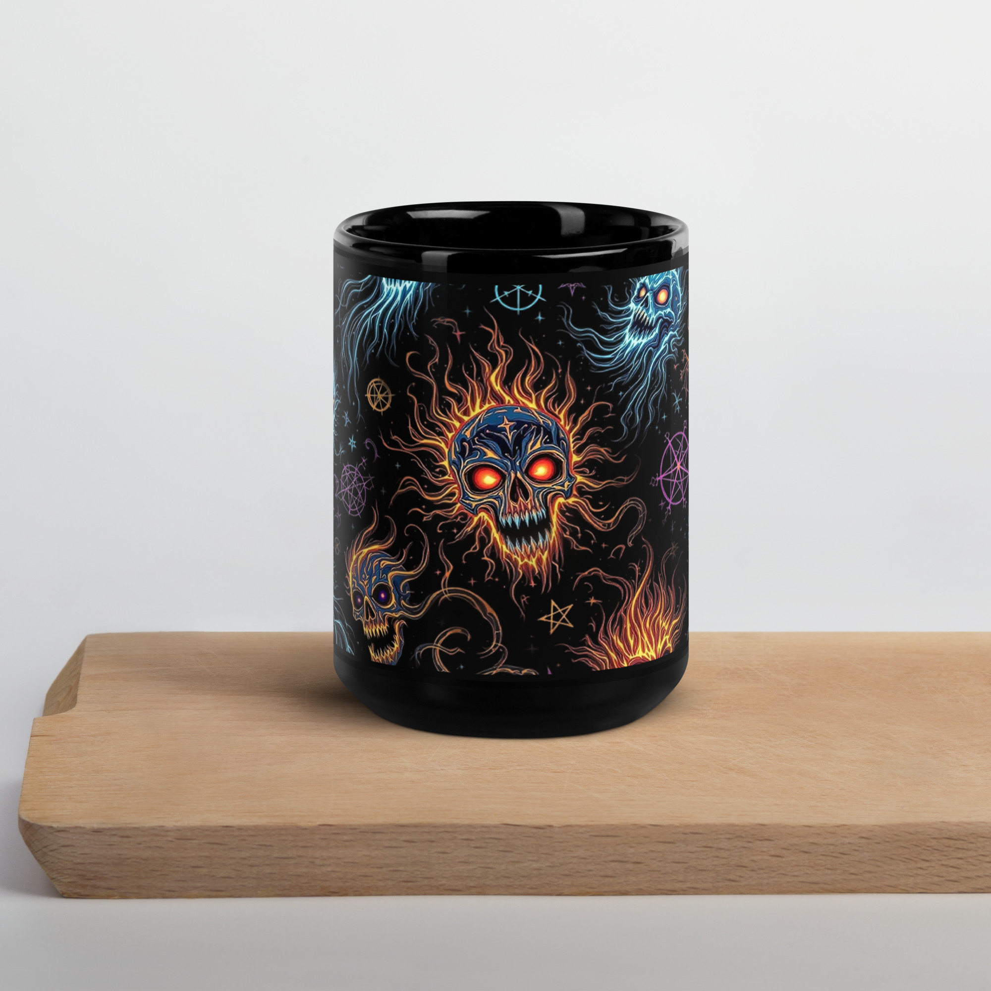 Taza Calaveras Electrizantes