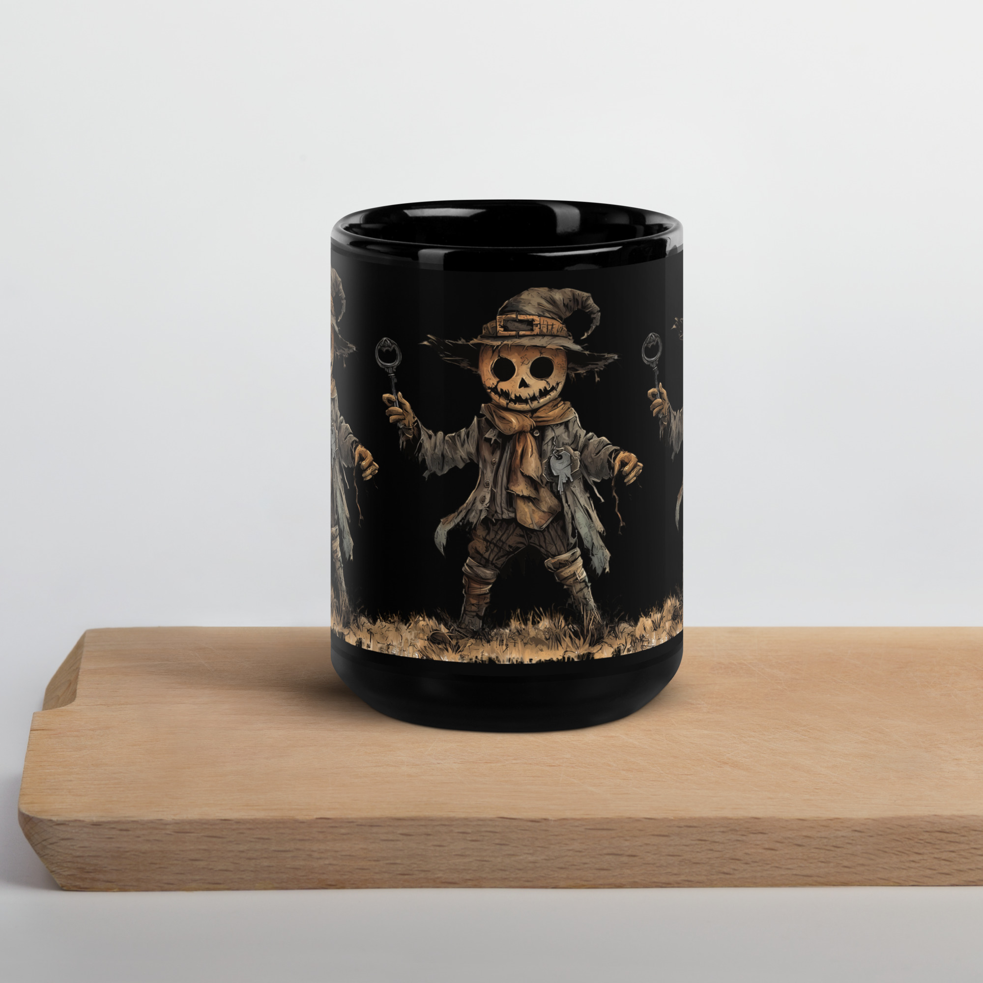 Taza Espantapájaros Espeluznante
